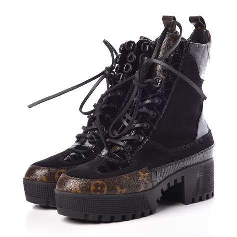 louis vuitton mens black boots|louis vuitton black boots women.